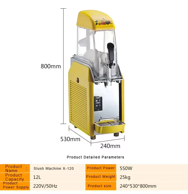 Professional Factory Direct Sales 3-9L Commercial Juice Drink Machine Smoothie Machine Slush Machine for Frozen Drinks for Home