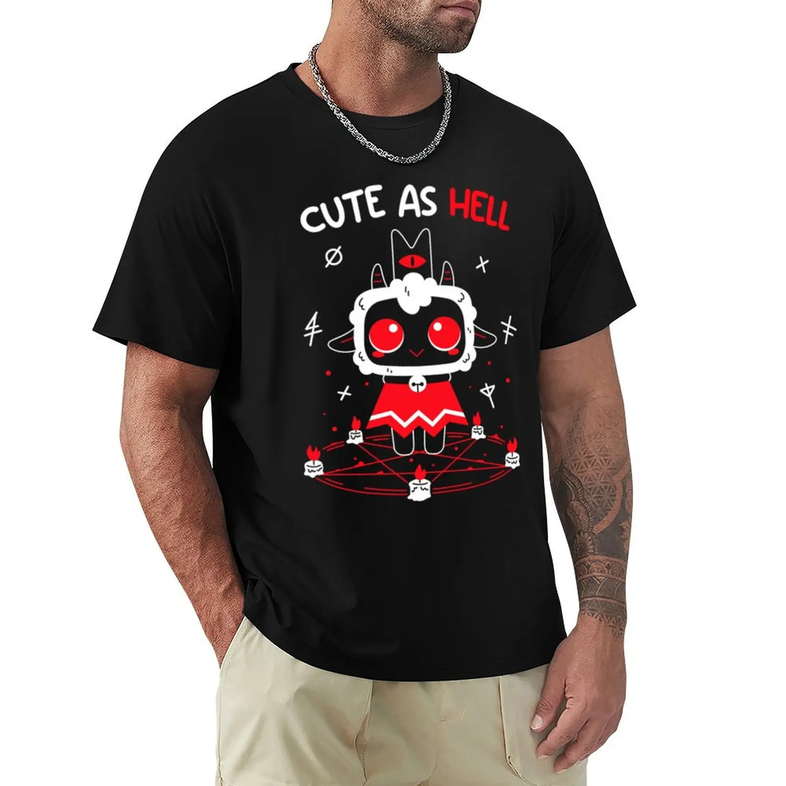 

Cult Of The Lamb T-Shirt Regular Fit Plain Tee Shirt