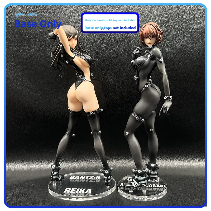 Transparent Acrylic Base Platform for Figurine Models Appmate Size Killing UC down Flat Linghua Sakaii M