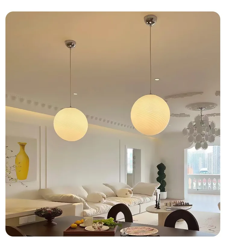 Rainbow Lollipop Bubble Chandelier - Vintage American Style Kids Room Ceiling Light For Bedroom & Dining Room