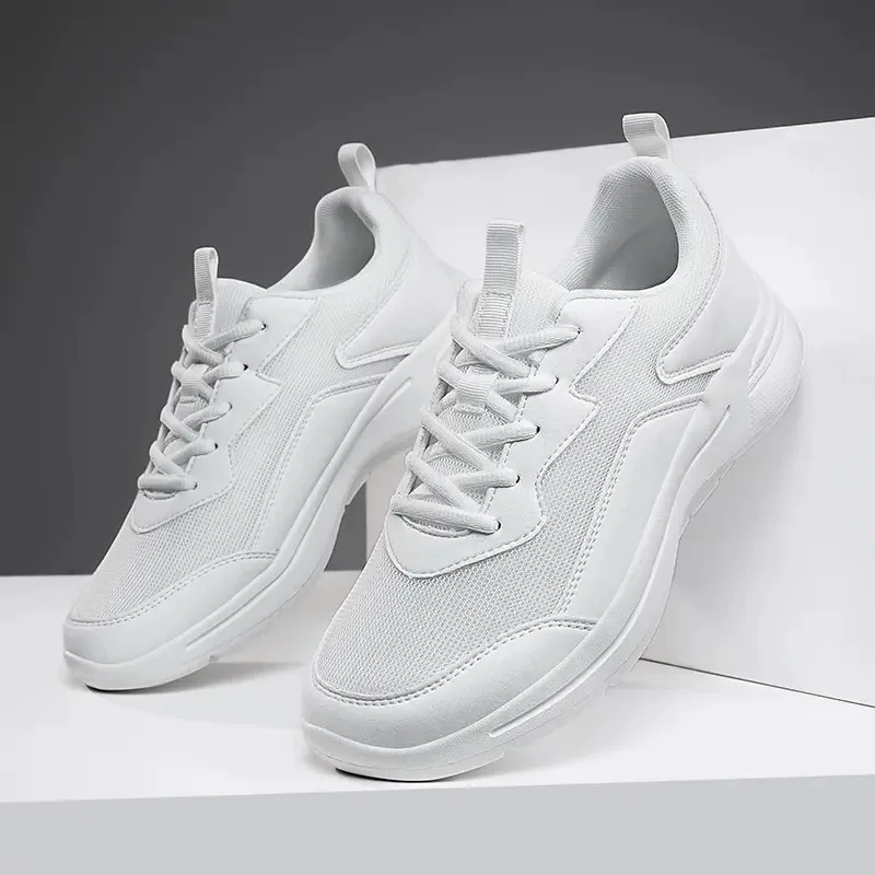 

2026Men Soft Sport Shoes Breathable Fashion Mesh Running Shoes Comfortable Man High Quality Outdoor Lightweight Sneakers for Men