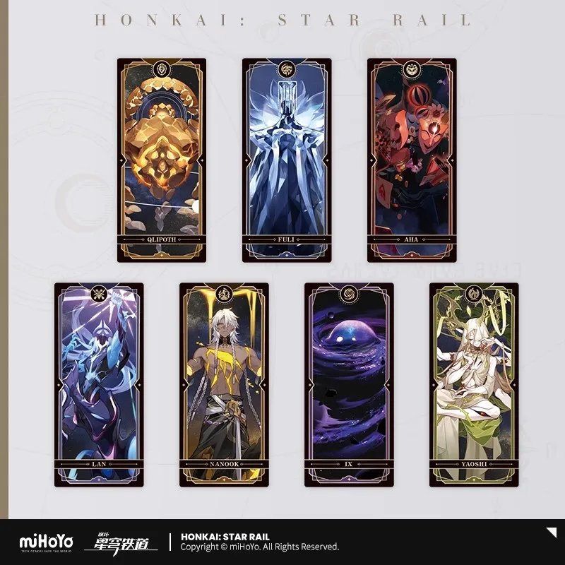 

Официальная коллекционная карта miHoYo Honkai: StarRail Fables About the Stars Series, оригинальная периферия для игр в стиле аниме