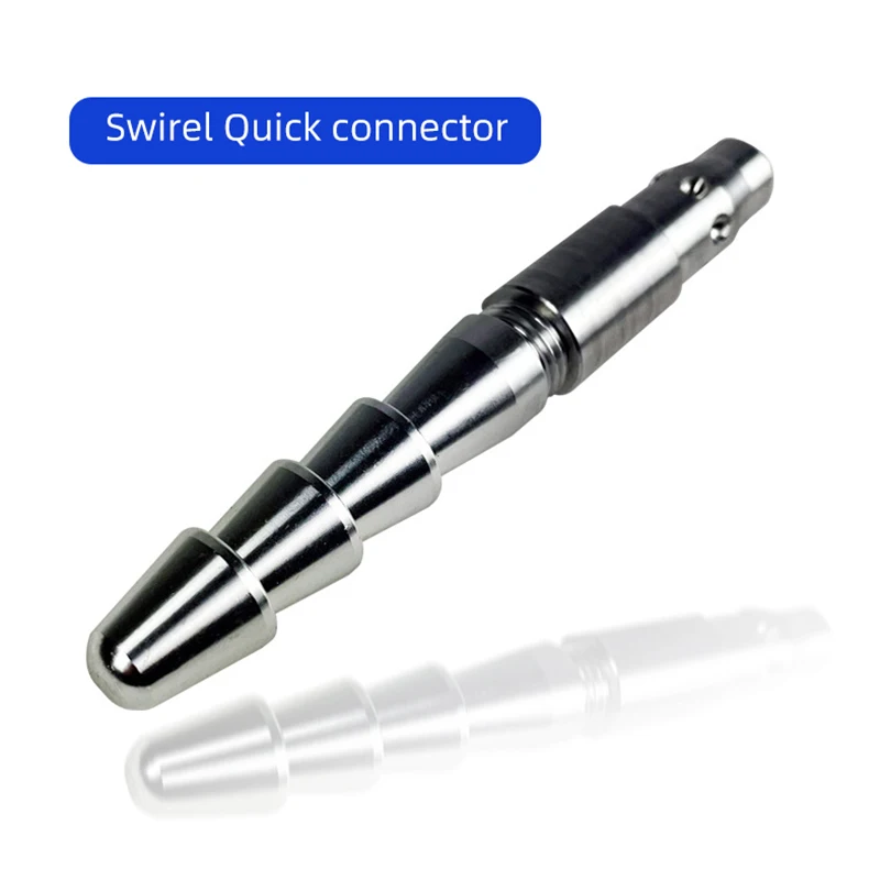 Telescopic Sex Machine Attachments Reciprocating Linear Motor Parts End Quick Connector 3XLR Connector M6 Suction Cup