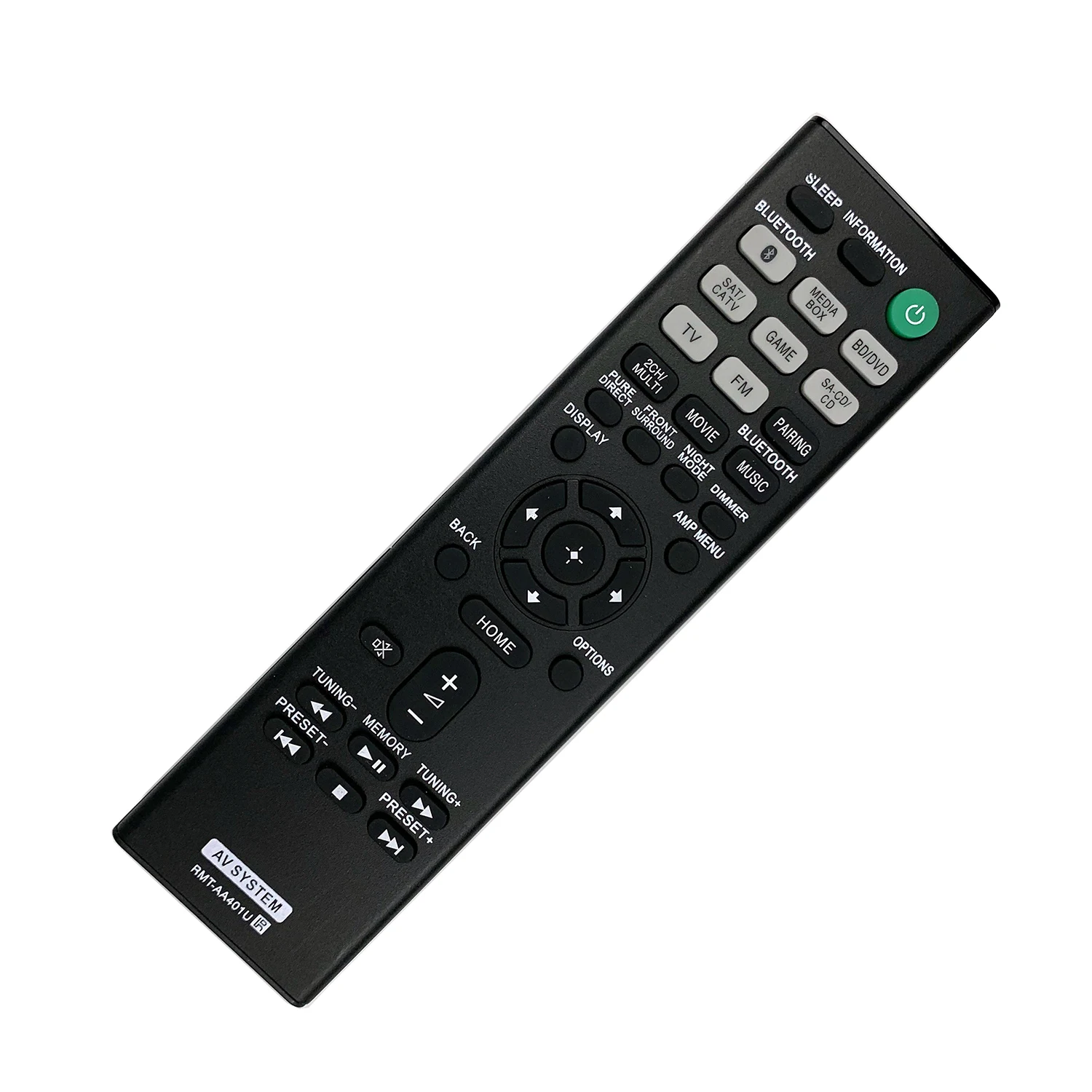 New RMT-AA401U Remote Control For Sony AV Receiver STR-DH190 STR-DH590 STR-DH790