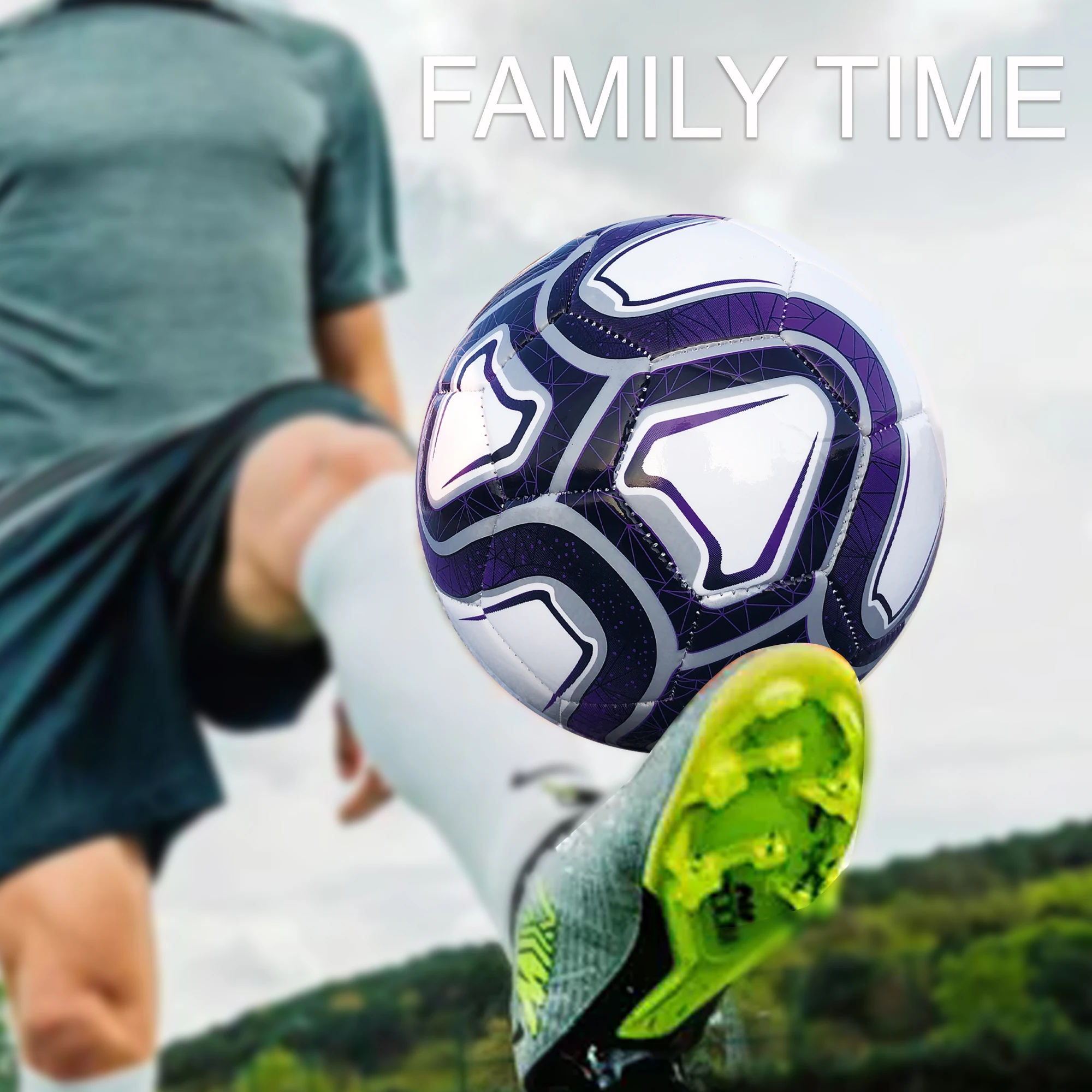 Fútbol de alta calidad Tamaño 5 Liga deportiva Al aire libre Juego de partido oficial Balón de entrenamiento de fútbol Futbol Voetbal