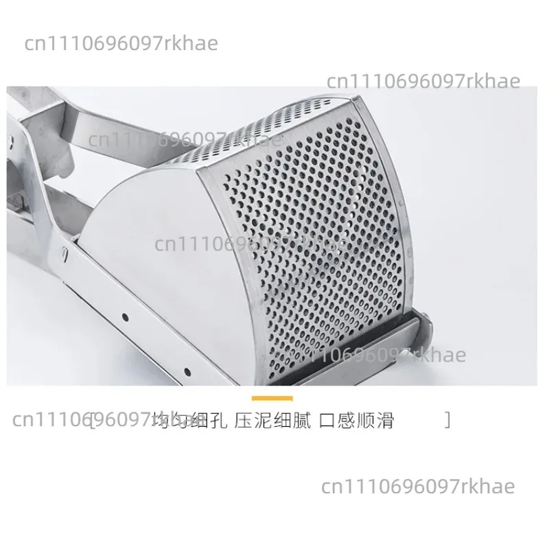 Stainless Steel Potato Press, Potato Masher, Potato Masher, Fruit Lemon Juicer, Vegetable Filling Squeezer