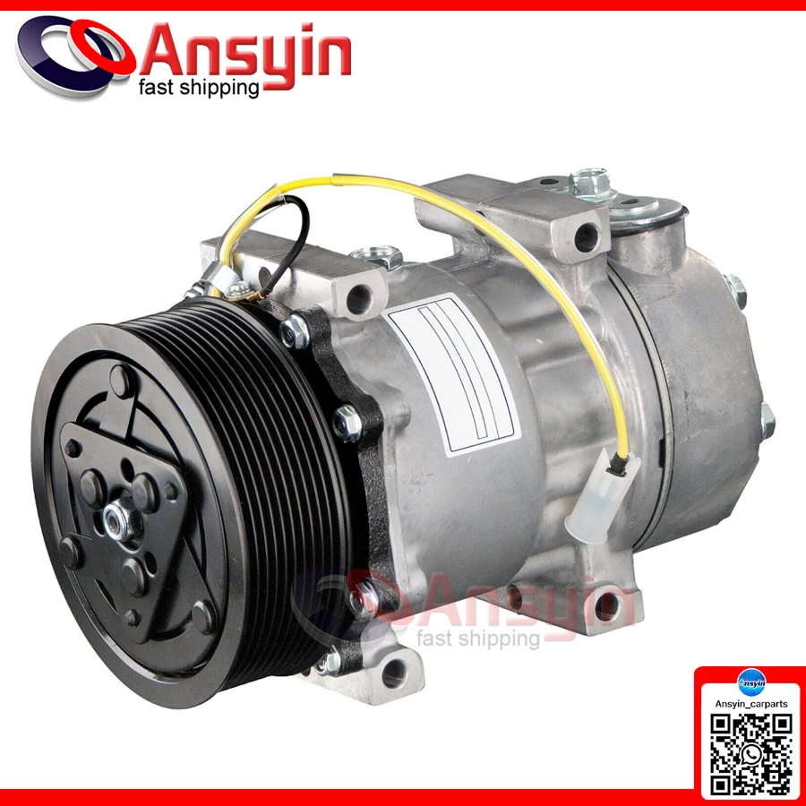 Air Conditioning AC Compressor SD7H15 For RENAULT TRUCKS VOLVO FE II Diesel Engine TAD570VE 85020459 82436934 24V