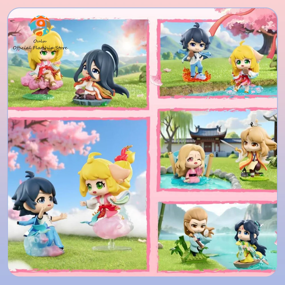

Новый Funism Fox Spirit Matchmaker A Oremn Pledge Of Love Series Blind Box Tu Shan Hong Аниме Фигурка Подарок на День святого Валентина Игрушки