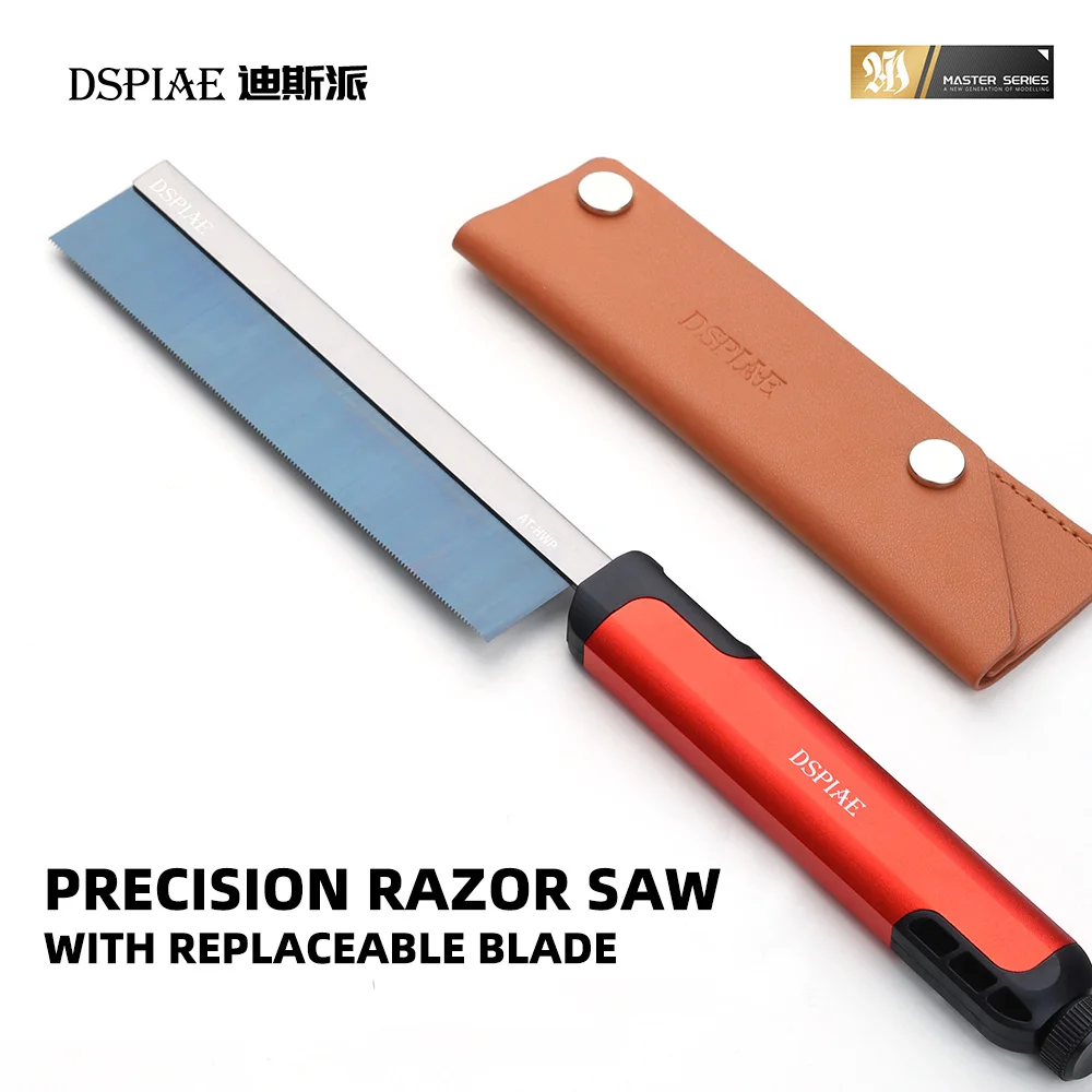 DSPIAE AT-HWP Large-Size Precision Hand Saw 0.1mm-Thick Model Hobby Tools for Detailed Cutting