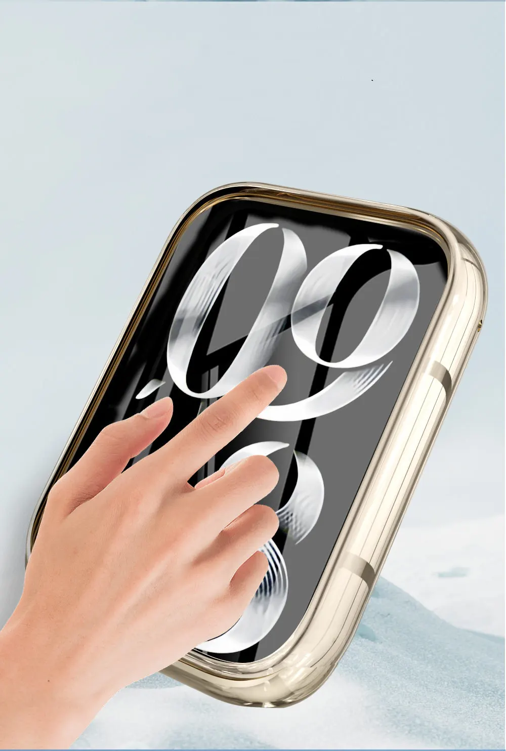 For Xiaomi Mi Band 8 Pro Watch Slim TPU Full Screen Protector Protect Case Cover