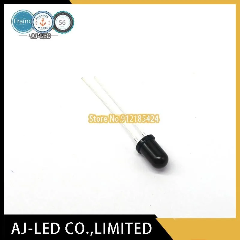 10個/ピース/ロットSFH4547-T赤外線ビジョンチューブUVビジブルライトデグラー ± 30 ° 波長940/950nm