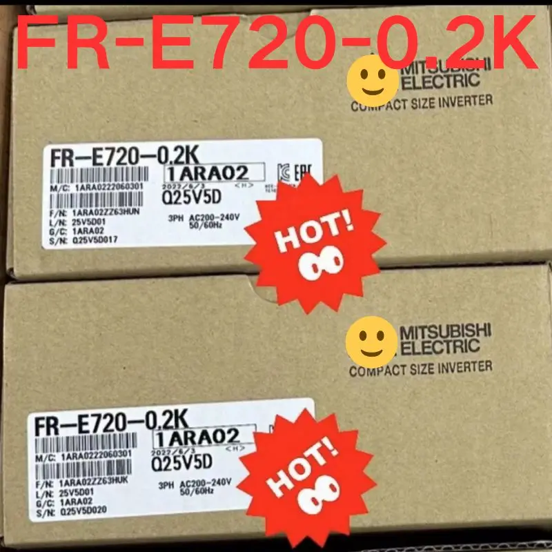 Brand New Frequency Converter, FR-E720-0.2K