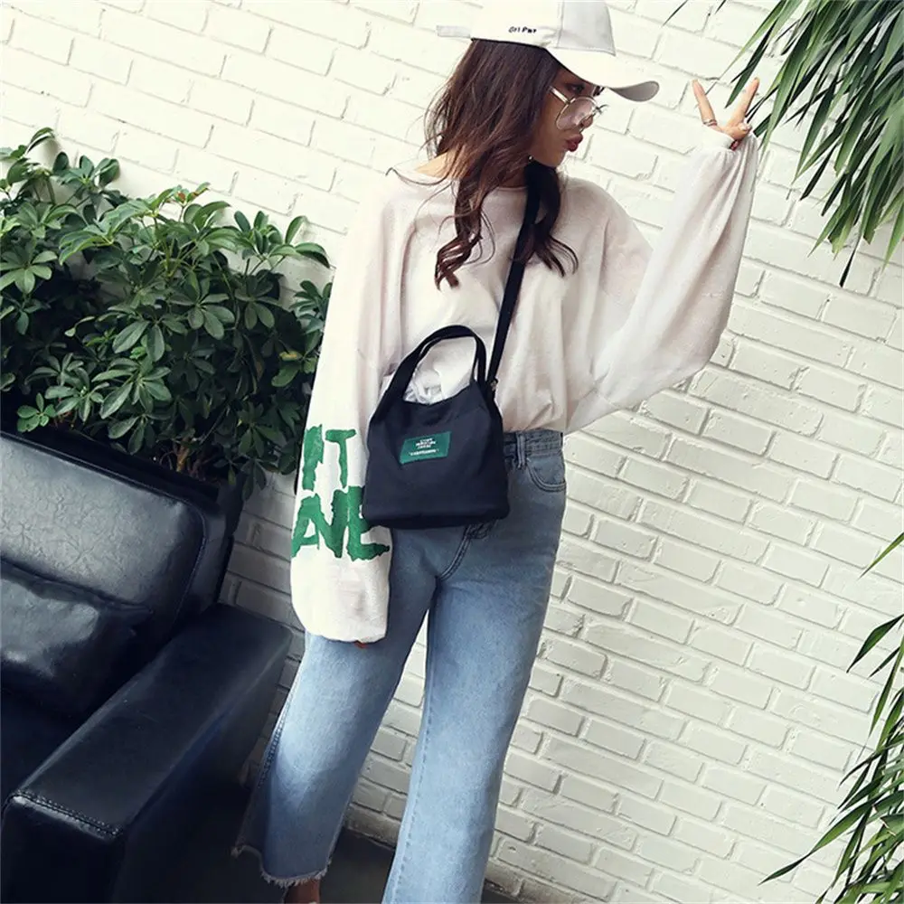 

Fashion School Bag Casual Bag Buckle Shopping Bag Canvas Crossbody Bag Tote Handbags Letter Shoulder Bag