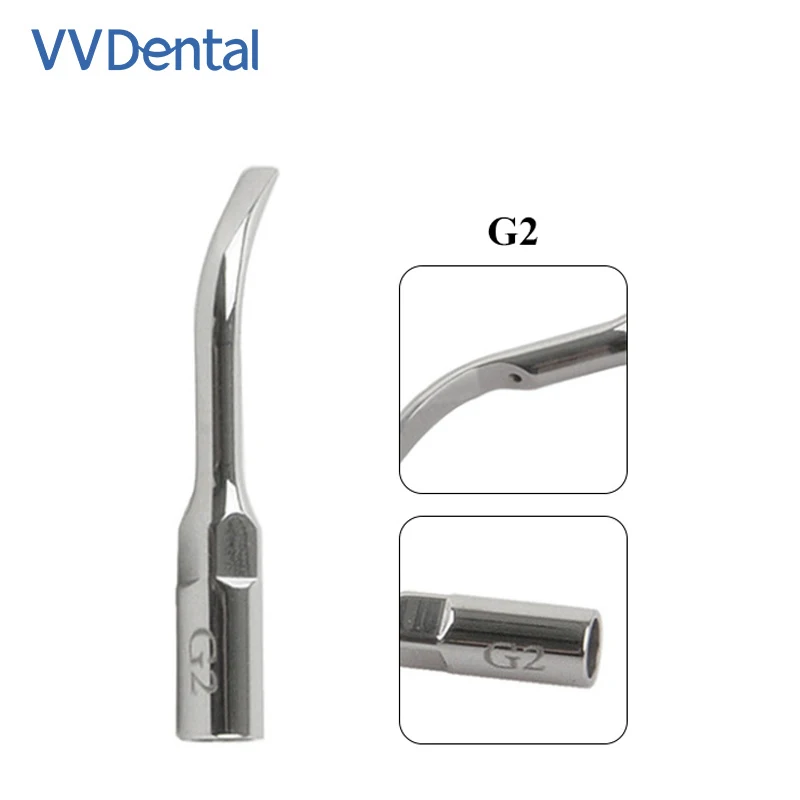 

VVDental Ultrasonic Scaler Tip G2 Fit for EMS WOODPECKER UDS Endodontics Periodontics Handpiece Orthodontic Teeth Tips G-Series