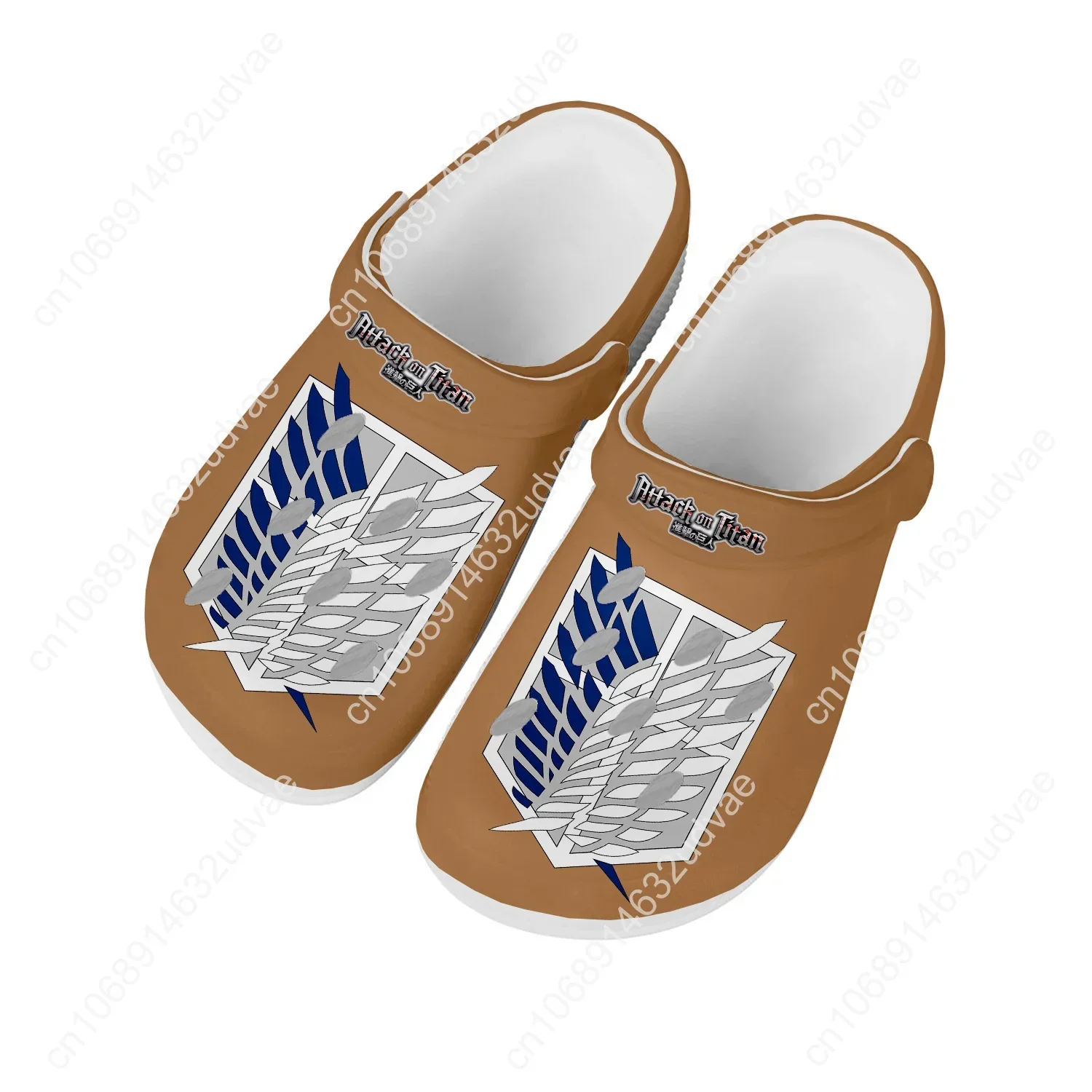 Attack on Titan Levi Ackerman Water Shoes Mens Womens High Quality Home Garden Clogs Customizd Sandals Beach Hole Slippers