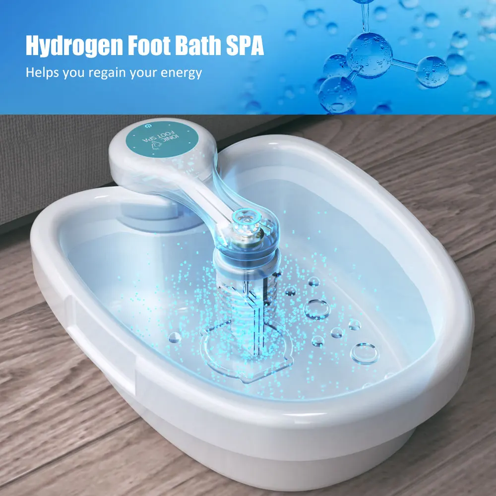 

Детокс-ионная спа-ванна для ног, массажная машина для ног, ионная детоксикация, массивы, вода с раковиной, снимает усталость, улучшает инструмент для сна