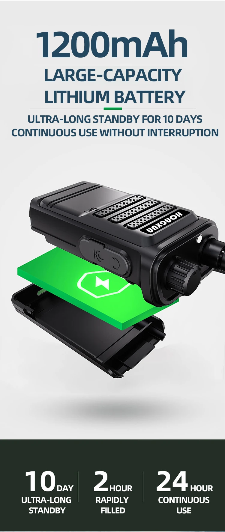 HX-368 UHF 핸드헬드 3W 5W DMR 무선 송수신기 미니 양방향 무전기 방폭 기능 호텔 통신 도매