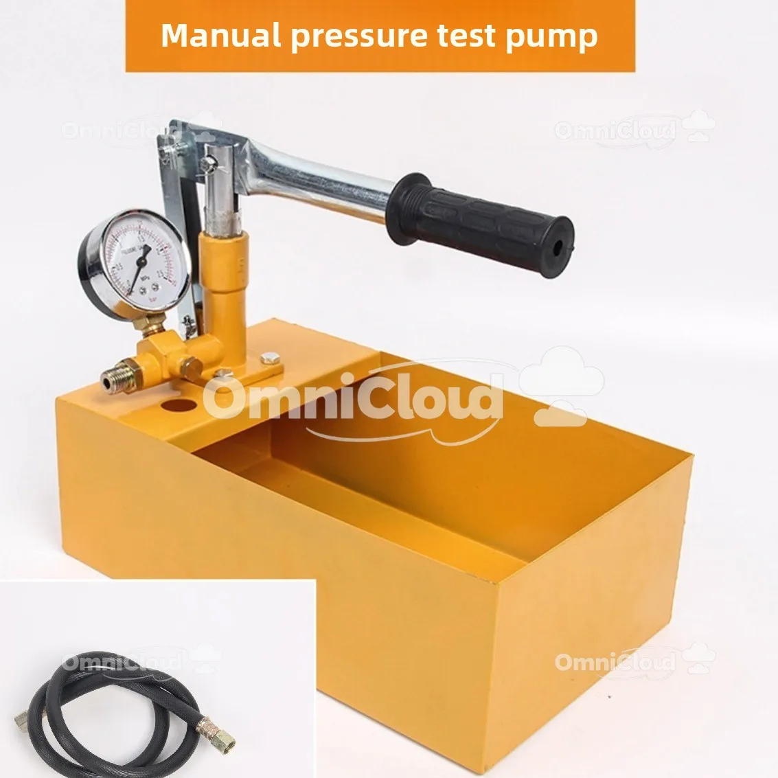 

25 кг ручной насос для испытания под давлением, машина для испытания под давлением, насос-подкачиватель, бытовая труба, подогрев пола, PPR, обнаружение утечек