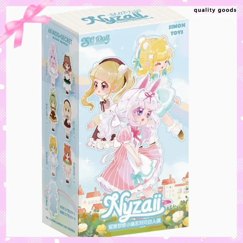 New Genuine Ninizee Dream Town Series Blind Box 12 Points Bjd Garage Kit Movable Girl Ornament Collection Toy Birthday Gift