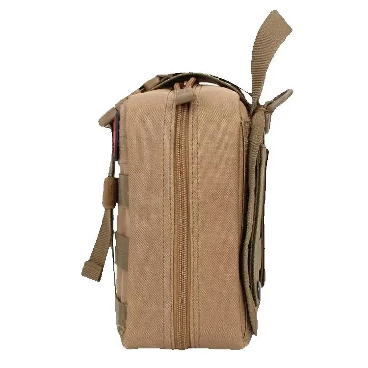 Bolsa Médica EDC MOLLE IFAK, Kit de Primeros Auxilios de Emergencia para Supervivencia al Aire Libre, para Camping, Senderismo, Pesca, Caza, Viajes