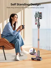 Laresar v7 pro 600w 65000pa aspirador de pó sem fio portátil eletrodomésticos função aromaterapia mangueira longa sofá sucção 2026 novo 4