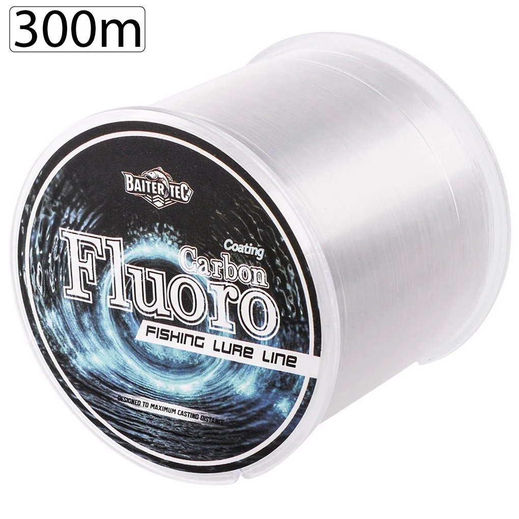 100% Fluorocarbon Vislijn 300M, Koolstofvezel 4-34LB Upgrade Zinkende Lijn Zeevisendraad Japan Super Zachte Karperlijn Pesca