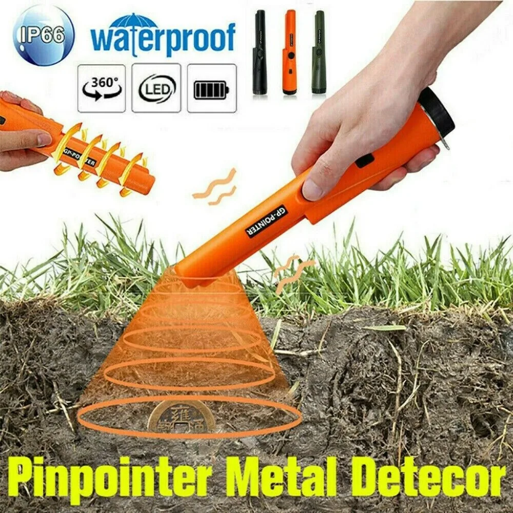 Nieuwe Generatie Waterdichte Upgrade Pointer Metaaldetector Pro Pinpoint Gp-Pointerii Lokaliseren Goudzoeker Tuin Detecteren