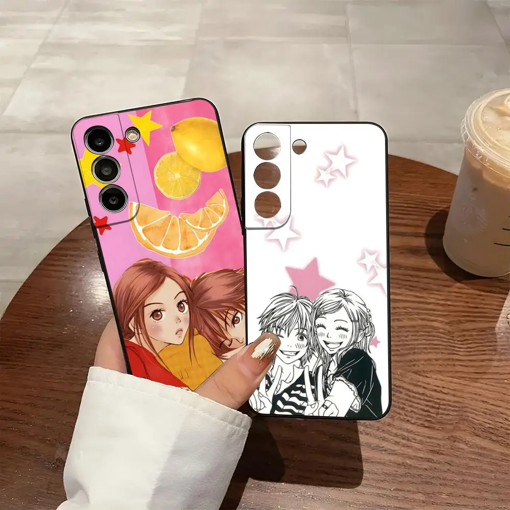 Funda de teléfono Anime L-Lovely C-Complex para Samsung S26 S25 S24 FE S23 S22 S21 Plus S20 Ultra Note20Ultra, carcasa suave negra