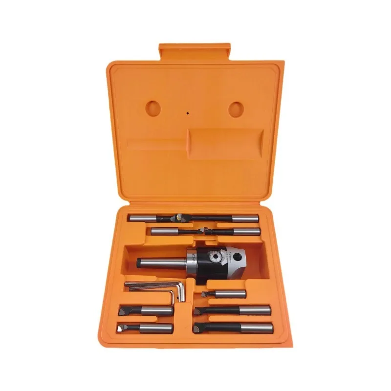 For F1 Boring Head Set MT2-F1-9PCSM10 Thread MT2 Boring Tool Holder F1-12mm