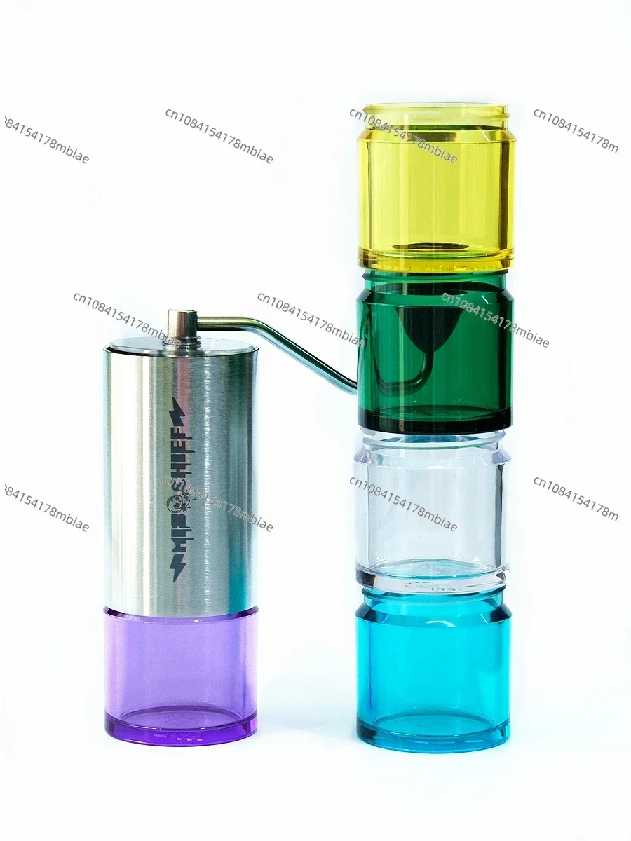 

M40 Commander Portable Travel Threaded Coffee Bean Can C40 Powder Cup Thickened Resin 70g