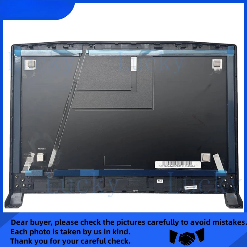 f  New For MSI Creator M16 M16-B13V B13U A12U MS-1585 LCD Back Cover 307585A241