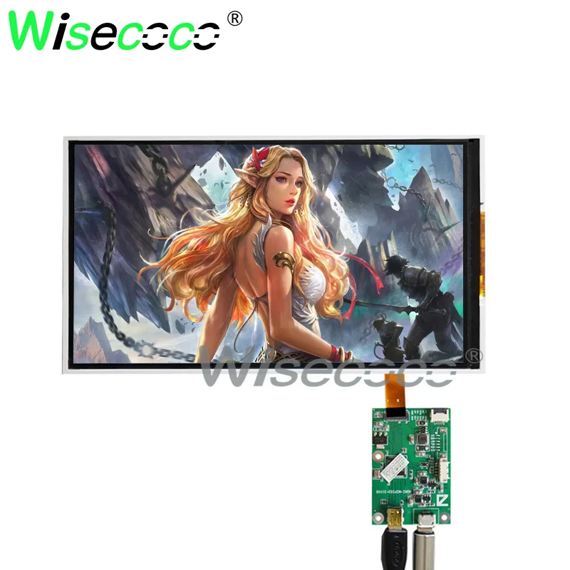 Wisecoco 6.2 Inch LCD Display 31 PIN MIPI DSI 60HZ Screen Micro USB Driver Board