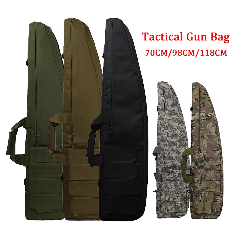 

Heavy artillery slide bag rifle protective cover shoulder bag nylon bag outdoor air gun color bullet hunting 70/98/118CM