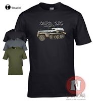 Summer Cotton Tee Shirt Sd.Kfz 250 Allemand Halftrack Ww2 Militaire Armure T-Shirt Monde Of War Tanks Fashion T-Shirt Unisex