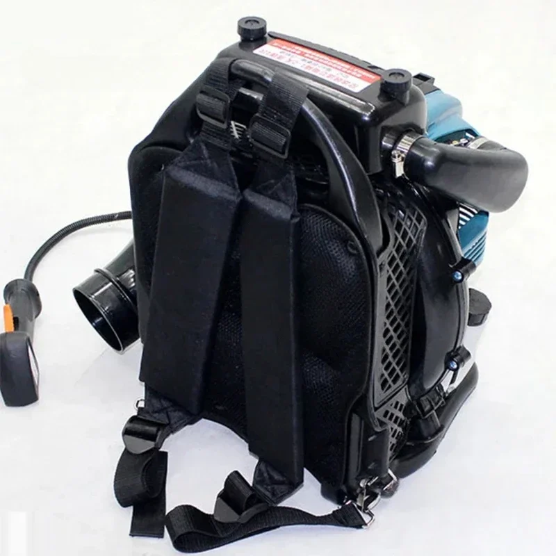 75.6cc High-Power Backpack Gasoline Blower  Four-Stroke Snow Blower Garden Vacuum Cleaner For Dust Removal