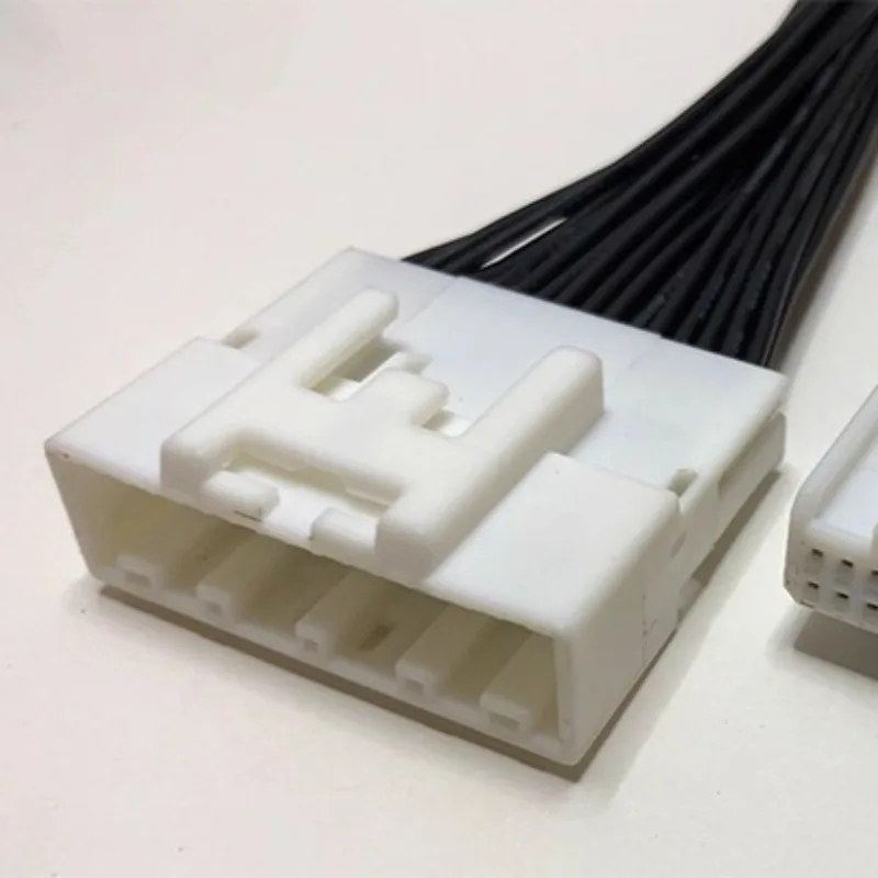 DJ7086S-0.7 السيارات أداة تسخير موصل 8p وسائل الإعلام الملاحة التوصيل 12pTE موصل 40 حفرة #3