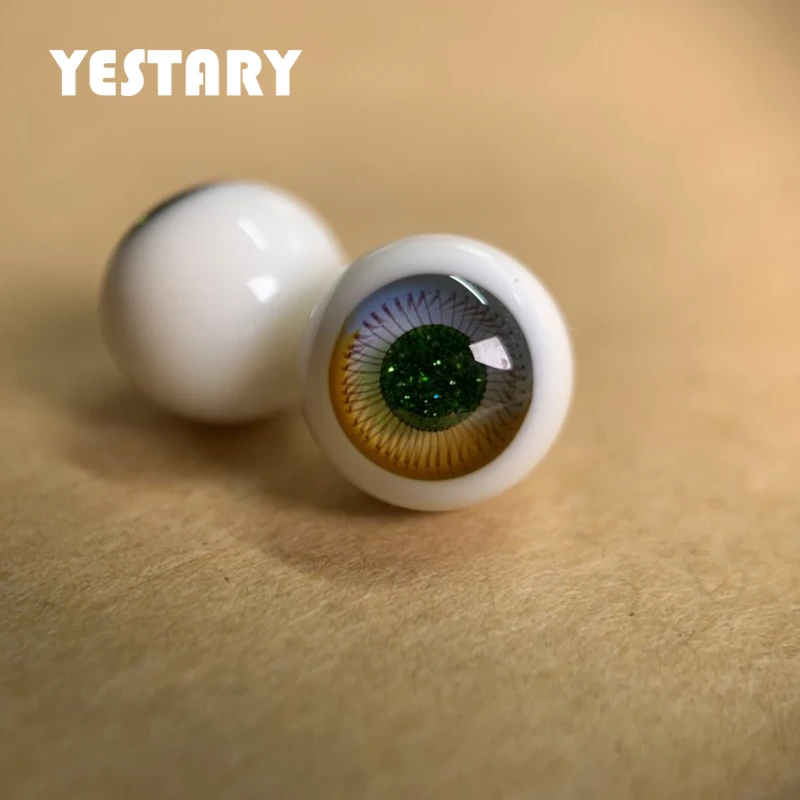 

YESTARY 3D Eyes For Toys 10MM BJD Doll Accessories Eye Anime Movable Eyeball Black Pearl For 1/8 OB11 Doll Eyes For Dolls Crafts