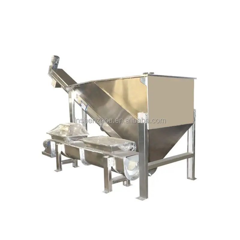 Automatic Shaftless Spiral Sand Separator - Stainless Steel Grit Removal System