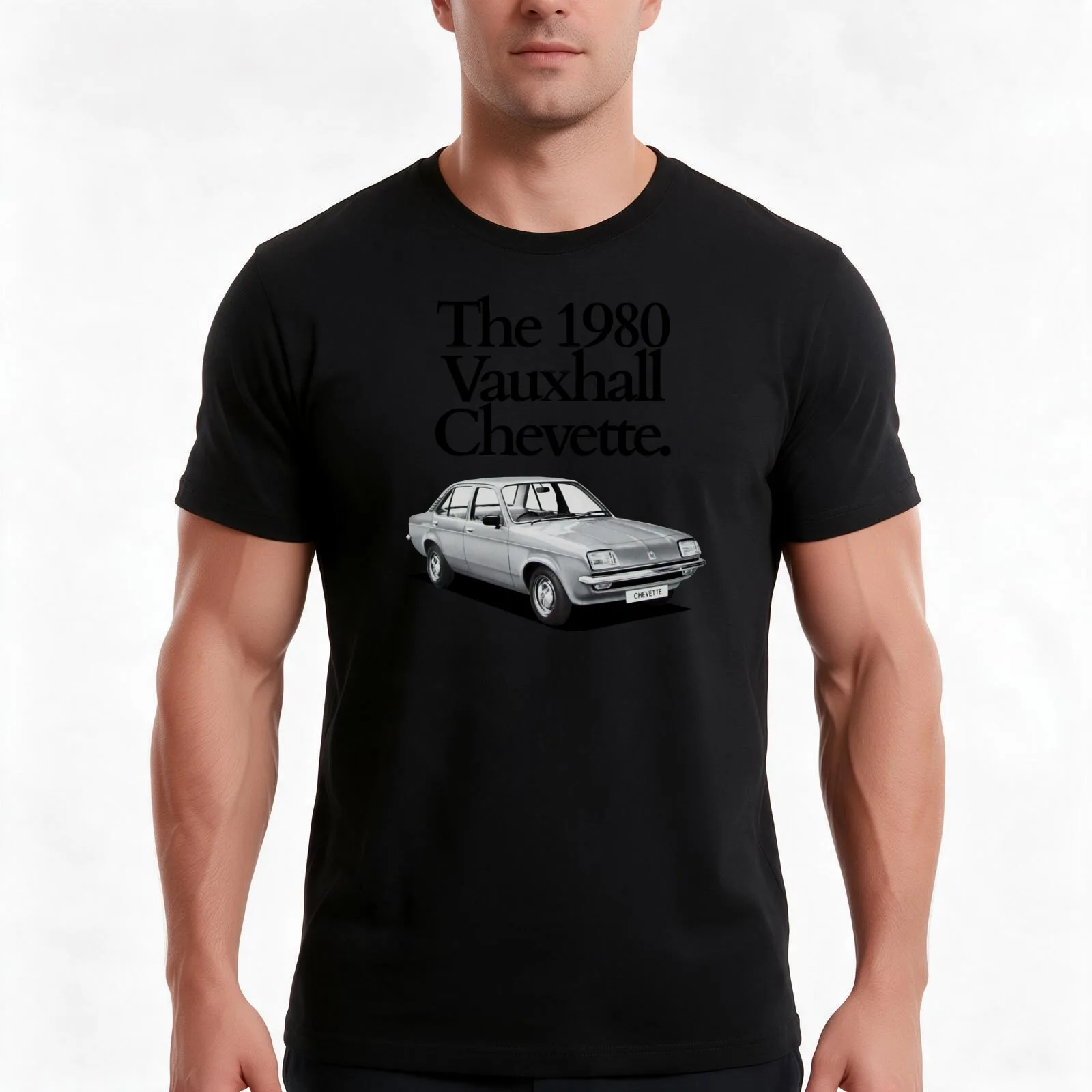CHEVETTE T-Shirt Summer Casual Cotton Tee Oversized Streetwear Tops Vintage Graphic Print Loose Fit Short Sleeve