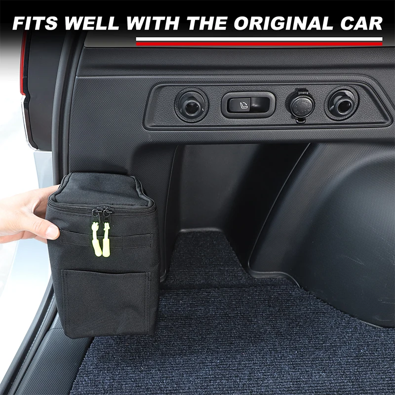 

Trunk Side Storage Bag Trunk Cubby Storage Bag Car Trunk Organizer Pocket Bag Car Accessories For Subaru Forester 2019-2024