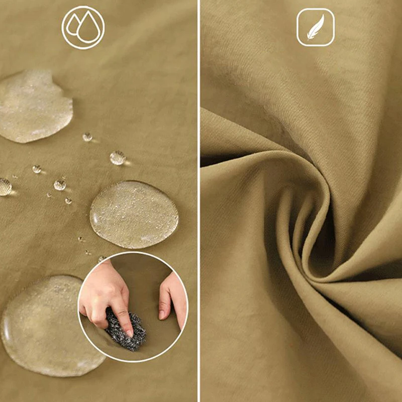 Household Canvas Apron Oil-proof Can Wipe Hands Kitchen CookingMen Women Adult With Tool Pockets Fashion Coffee Over Apron