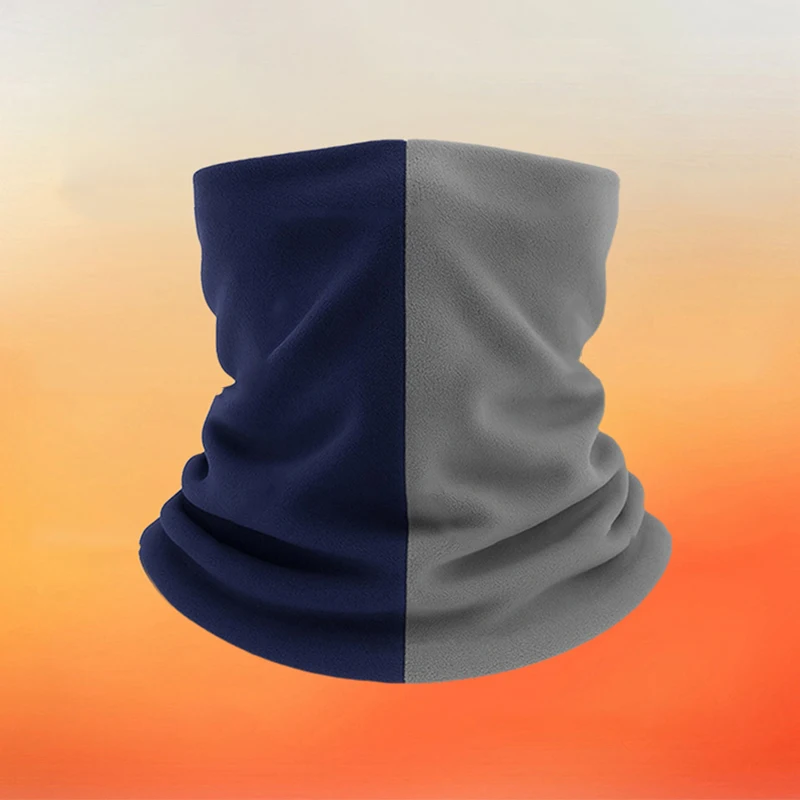 دافئ تصادم الألوان وشاح للرقبة الشتاء ركوب الدراجات التزلج يندبروف قناع للجنسين في الهواء الطلق دراجة رياضية دراجة نارية ركوب غطاء الوجه #3