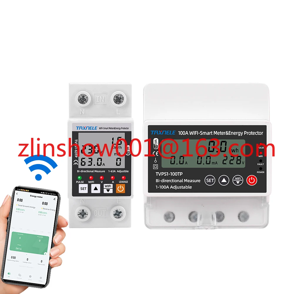 63A 100A Tuya Wifi …