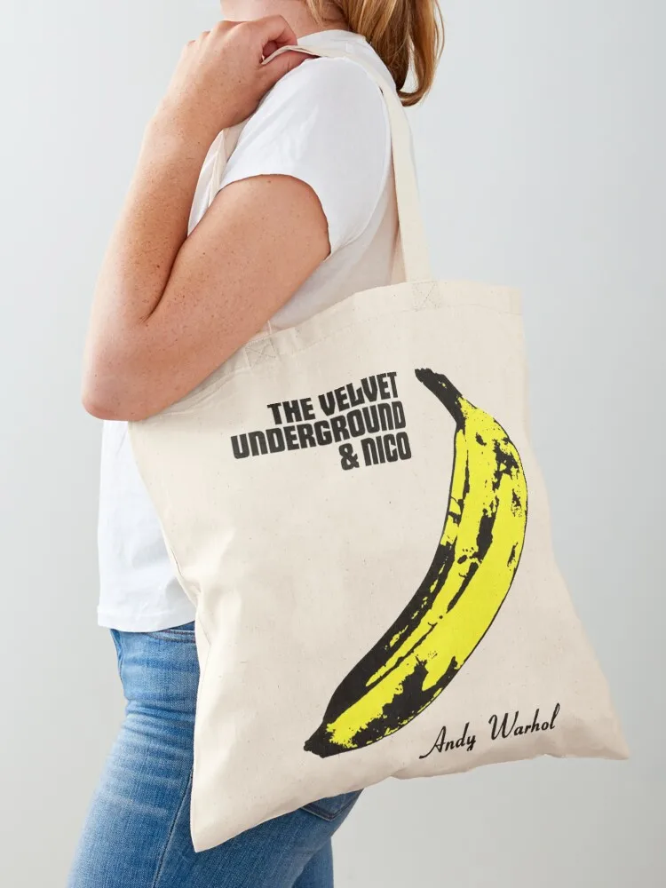 The Velvet Underground Tote Bag tote bag woman Women's beach bags tote bags aesthetic Canvas Bag