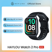 HAYLOU Watch 2 Pro Voice Calling Smart Watch Ultra 1.85'' Screen 24H Health Monitor Bluetooth Phone Calls Smartwatch Men Women