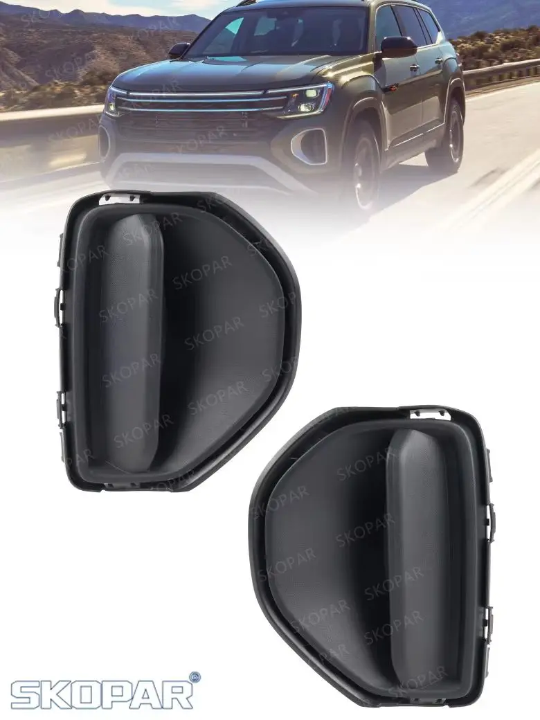 For VW Teramont/Atlas/Atlas Cross Sport 2024 2025 2026 Car Fog Light Lamp Grille Frame Trim Cover 3CN853211A 3CN853212A