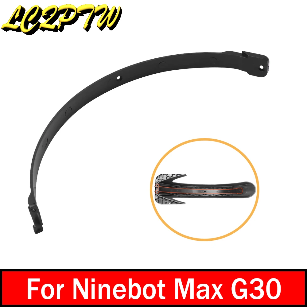 Electric Scooter Taillight Wire Pressing Plate for Ninebot Max G30 Kickscooter Fender Plastic Cover with Screws Replacement Part