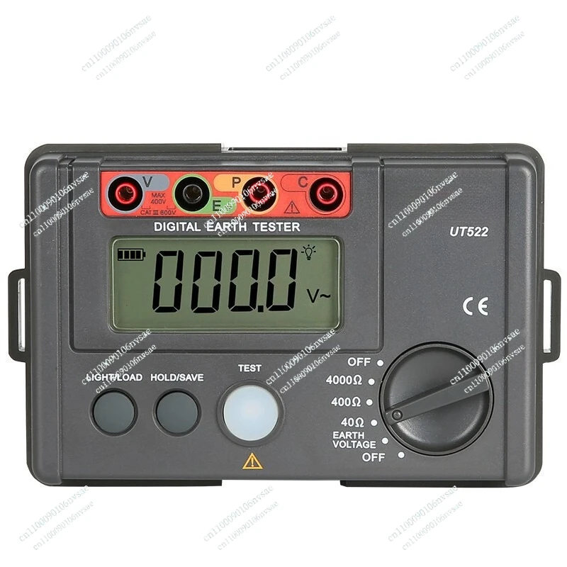 

UNI-T UT522 Тестер сопротивления заземления Цифровой тестер сопротивления заземления