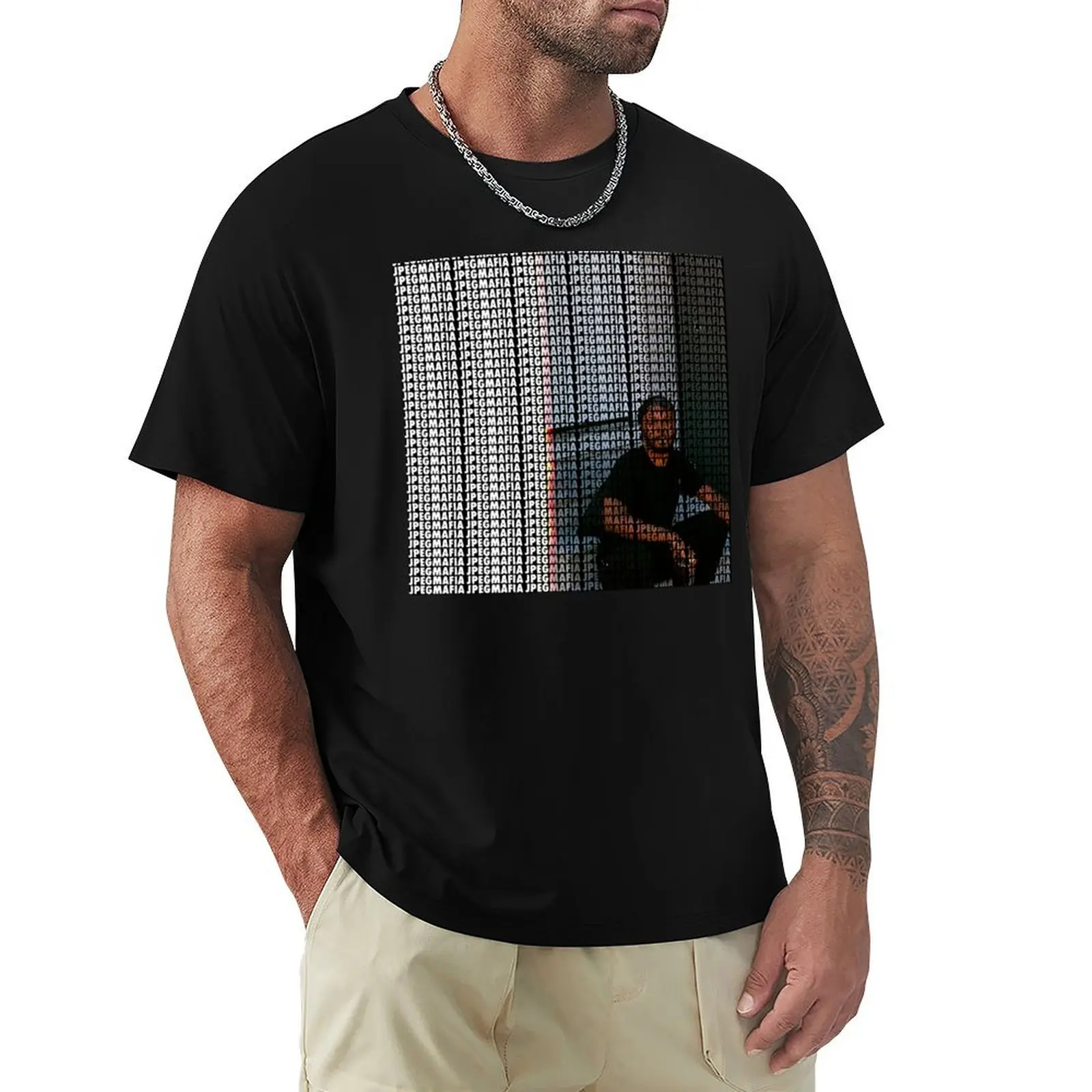

JPEGMAFIA (Veteran) Text Design T-Shirt clothes new edition anime figures gifts for boyfriend mens t shirts