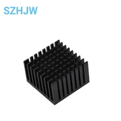 Electronic Heatsink Radiator Cooler Radiator 37X37X24MM High Quality Black Slot Heat Sink